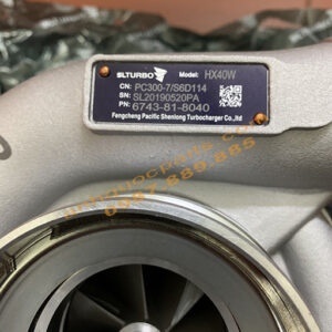 Turbo HX40W SL PC300-7 6743-81-8040